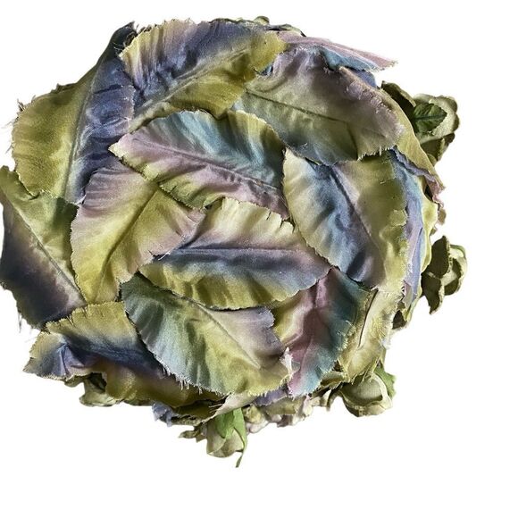 Vintage 50's-60's Silk Floral Bucket Hat - Picture 5 of 12